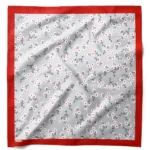 Papatya Desenli Bandana Fular