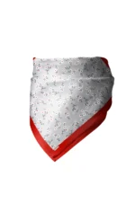 Papatya Desenli Bandana Fular - Görsel 4