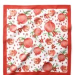 Nar Desenli Bandana Fular