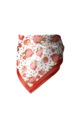 Nar Desenli Bandana Fular - Görsel 4