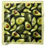 Avakado Desenli Bandana Fular