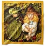 Orman Kızı Desenli Bandana Fular