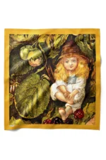 Orman Kızı Desenli Bandana Fular