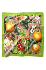 Tropik Meyve Desenli Bandana Fular