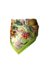 Tropik Meyve Desenli Bandana Fular - Görsel 4