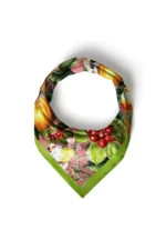 Tropik Meyve Desenli Bandana Fular - Görsel 5