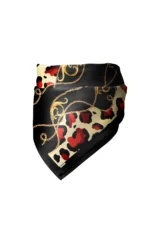 Zincirli Safari Desenli Bandana Fular - Görsel 4