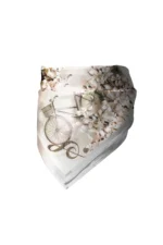 Bahar Bisikleti Desenli Bandana Fular