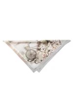 Bahar Bisikleti Desenli Bandana Fular