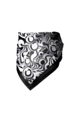 Optik Dalga Desenli Bandana Fular - Görsel 4