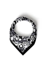 Optik Dalga Desenli Bandana Fular - Görsel 5