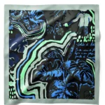 Gece Ormanı Desenli Bandana Fular