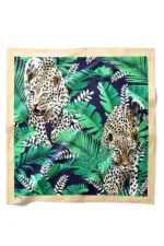 Leopar Desenli Bandana Fular