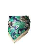 Leopar Desenli Bandana Fular - Görsel 4
