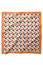 Geometrik Desenli Bandana Fular