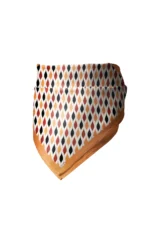 Geometrik Desenli Bandana Fular - Görsel 4