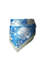 Balık Desenli Bandana Fular - Görsel 4