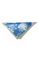 Balık Desenli Bandana Fular - Görsel 6