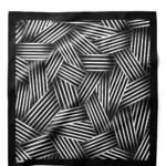 Hasır Örgü Desenli Bandana Fular