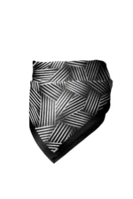 Hasır Örgü Desenli Bandana Fular - Görsel 4