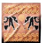 Fil Desenli Bandana Fular