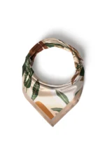 Tropikal Modern Kadın Desenli Bandana Fular - Görsel 5