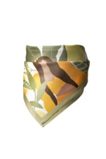 Tropikal Kadın Desenli Bandana Fular - Görsel 4