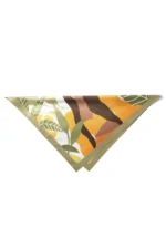 Tropikal Kadın Desenli Bandana Fular - Görsel 6