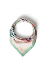 Minimal Yüz Desenli Bandana Fular - Görsel 5