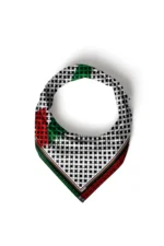 Filistin Desenli Bandana Fular - Görsel 5