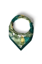 Tropikal Kuş Desenli Bandana Fular - Görsel 5