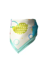 Renkli Geometrik Desenli Bandana Fular - Görsel 4