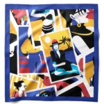 Yaz Hatırası Desenli Bandana Fular