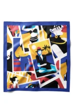 Yaz Hatırası Desenli Bandana Fular