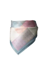 Retro Geometri Desenli Bandana Fular - Görsel 4