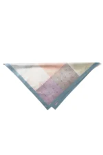 Retro Geometri Desenli Bandana Fular - Görsel 6