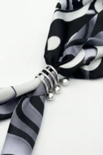 Gümüş Fular Yüzüğü | Şal Yüzüğü | Eşarp Yüzüğü