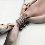 Antrasit Fular Yüzüğü | Şal Yüzüğü | Eşarp Yüzüğü