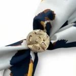 Altın Fular Yüzüğü | Şal Yüzüğü | Eşarp Yüzüğü