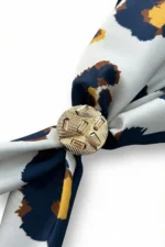 Altın Fular Yüzüğü | Şal Yüzüğü | Eşarp Yüzüğü