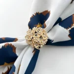 Altın Fular Yüzüğü | Şal Yüzüğü | Eşarp Yüzüğü