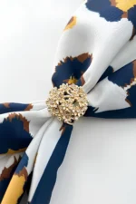 Altın Fular Yüzüğü | Şal Yüzüğü | Eşarp Yüzüğü