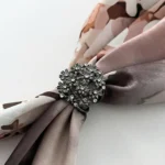 Antrasit Fular Yüzüğü | Şal Yüzüğü | Eşarp Yüzüğü