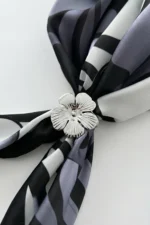 Gümüş Fular Yüzüğü | Şal Yüzüğü | Eşarp Yüzüğü