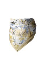 Altın Fırça Desenli Bandana Fular - Görsel 4