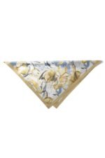 Altın Fırça Desenli Bandana Fular - Görsel 6