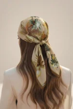 Hazan Soft Desenli Bandana Fular - Görsel 3