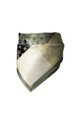 Dört Yol Desenli Bandana Fular - Görsel 5