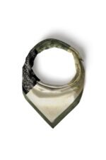 Dört Yol Desenli Bandana Fular - Görsel 6