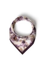 Gölge Çiçeği Desenli Bandana Fular - Görsel 4